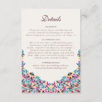 Whimsical Luxury Ivory Floral Style Border Wedding