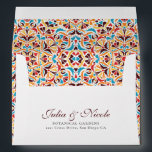 Whimsical Luxury Ivory Floral Style Border Wedding Envelope<br><div class="desc">Beautiful Invitation to celebrate Special occasions and festivals comes with digital and E-invitation as per your request. We would love to replicate our designs to make multiple products like rsvp cards, labels envelopes, and more. Customisation is available for ready to print on request at info@shamaurcreatif@gmail.com. Look Forward to hearing from...</div>