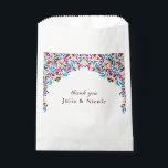 Whimsical Luxury Ivory Floral Style Border Wedding Favour Bags<br><div class="desc">Beautiful Invitation to celebrate Special occasions and festivals comes with digital and E-invitation as per your request. We would love to replicate our designs to make multiple products like rsvp cards, labels envelopes, and more. Customisation is available for ready to print on request at info@shamaurcreatif@gmail.com. Look Forward to hearing from...</div>