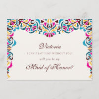 Whimsical Luxury Ivory Floral Style Border Wedding