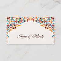 Whimsical Luxury Ivory Floral Style Border Wedding