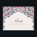 Whimsical Luxury Ivory Floral Style Border Wedding Postcard<br><div class="desc">Beautiful Invitation to celebrate Special occasions and festivals comes with digital and E-invitation as per your request. We would love to replicate our designs to make multiple products like rsvp cards, labels envelopes, and more. Customisation is available for ready to print on request at info@shamaurcreatif@gmail.com. Look Forward to hearing from...</div>