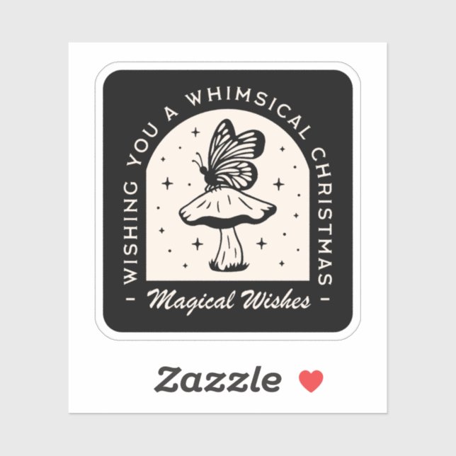 Whimsical magic Christmas witch wishes (Sheet)