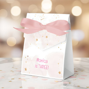 Whimsical magic pastel unicorn kids birthday favour box