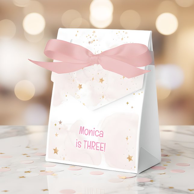 Whimsical magic pastel unicorn kids birthday favour box (Creator Uploaded)