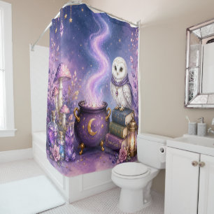 Whimsical Magical Fantasy Shower Curtain