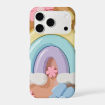 Whimsical Marshmallow Blooms - Vibrant Phone Case