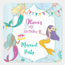 Whimsical Mermaid Birthday Party