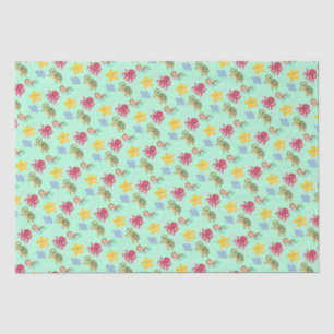  whimsical mermaid rainbow turtle shark birthday tissue paper