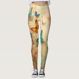 Whimsical Metamorphosis Leggings