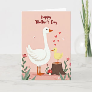Whimsical Mothers Day Garden Card