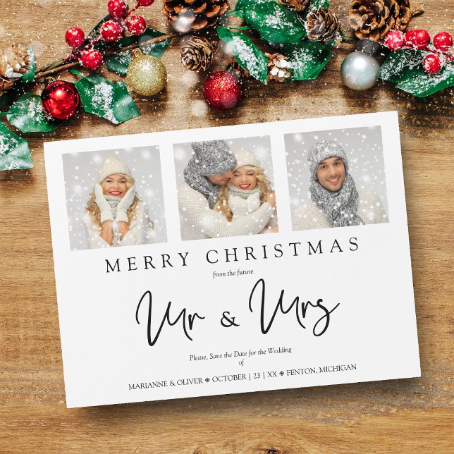 Whimsical MR & MRS Christmas Wedding Photos (Creator Uploaded)