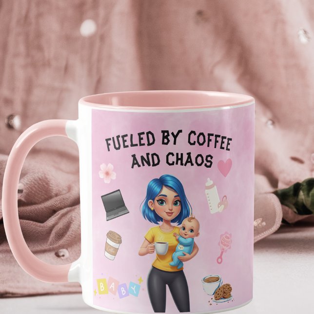 Whimsical Mum Life Mug (Creator Uploaded)