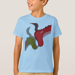 Whimsical Mummy and Baby Dragon Tshirt