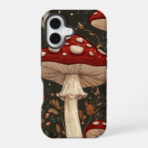 Whimsical Mushroom Forest Cottagecore Phone Case