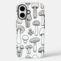Whimsical Mushroom Pattern