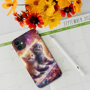 Whimsical Music Kittens Playing Piano  Case-Mate iPhone Case