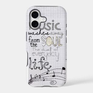 whimsical musical lover iphone 5 case