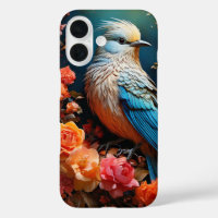 Whimsical Nature Blue Bird