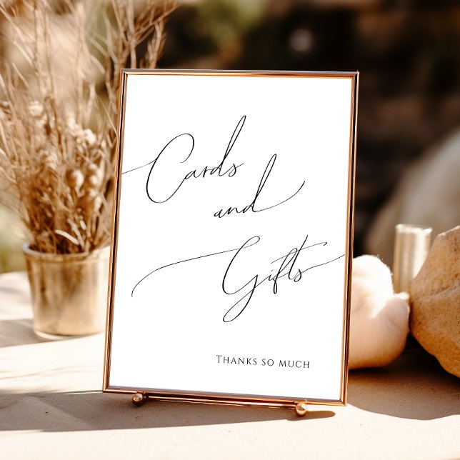 Whimsical Neutral Baby Shower Cards and Gifts Poster (Creator Uploaded)