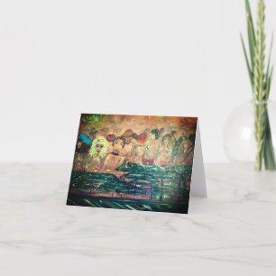 Whimsical Note Card, Greeting, Invitation