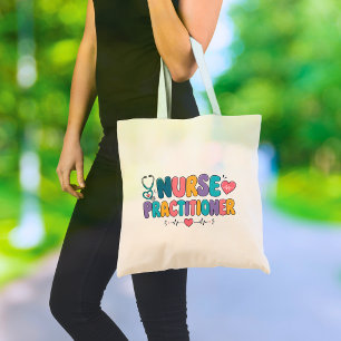 Whimsical Nurse Practitioner Tote Bag