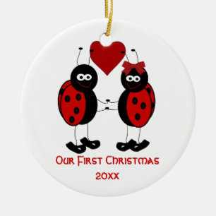 Whimsical Our First Christmas Ornament