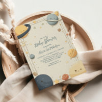 Whimsical Outer Space Baby Shower