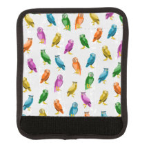 Whimsical owl pattern