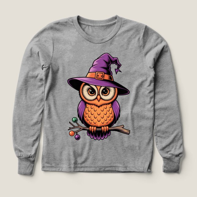 Whimsical Owl Witch (Design Front)
