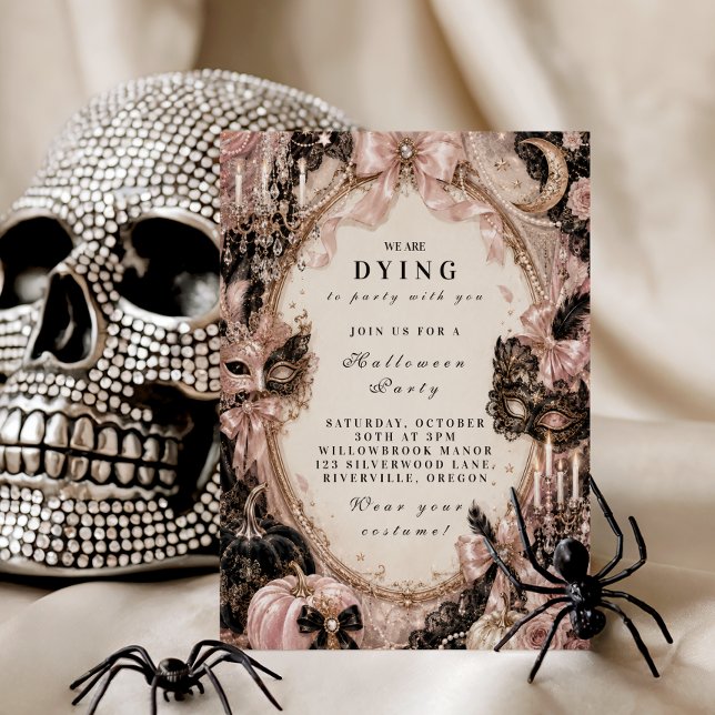 Whimsical Pastel Halloween Celebration Invitation (Creator Uploaded)