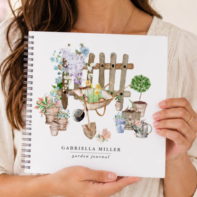 Whimsical Personalised Gardening Journal (Creator Uploaded)