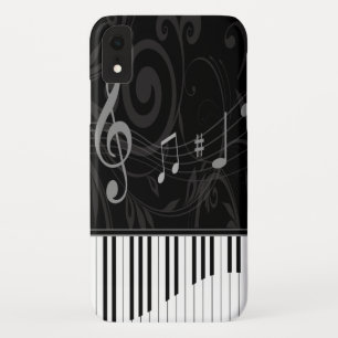 Whimsical Piano and Musical Notes Case-Mate iPhone Case