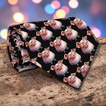 Whimsical Pig Custom Necktie Tie<br><div class="desc">A unique and eye-catching necktie featuring a charming pig design. Perfect for adding a touch of personality and fun to any outfit. Ideal for those who appreciate quirky,  one-of-a-kind accessories.</div>