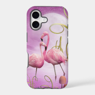 Whimsical Pink Flamingos iPhone 5 Case