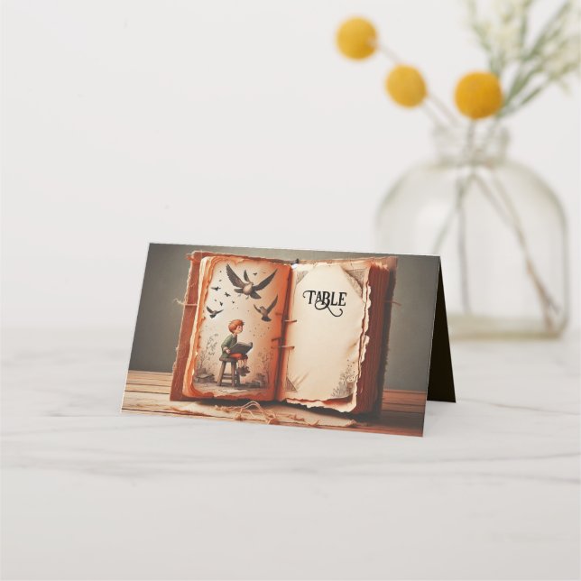 Whimsical Place Card (Front)
