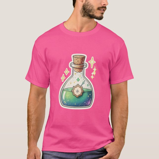 Whimsical Potion Bottle T-Shirt (Front)