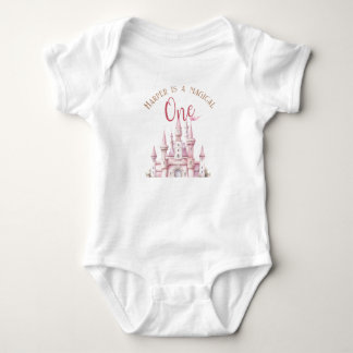 Whimsical Princess Fairytale First Birthday Baby Bodysuit