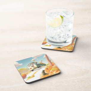 Whimsical Pumpkin Ride Coaster