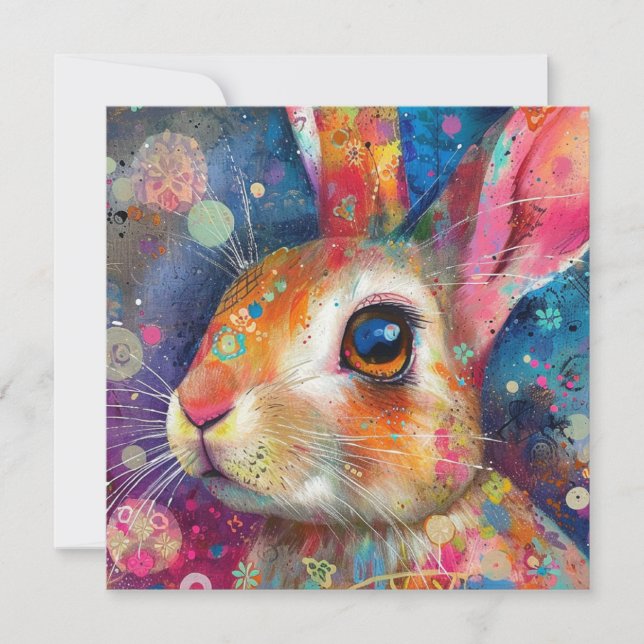 Whimsical Rabbit: Notecards for Every Occasion (Front)