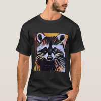 Whimsical Raccoon - A Nature Inspired Design 