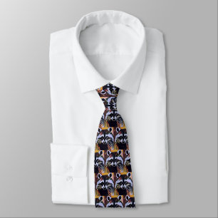 Whimsical Racoon - A Nature Inspired Design  Tie
