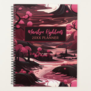 Whimsical Raspberry Landscape Planner