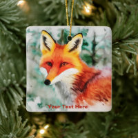 Whimsical Red Fox