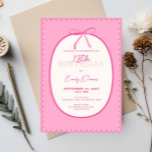 Whimsical Retro Border 18th Birthday Party Invitation<br><div class="desc">This whimsical birthday party invitation is perfect for a 18th birthday party featuring retro hand drawn scribble border. For more advanced customisation of this design,  e.g. changing layout,  font or text size please click the "CUSTOMIZE" button above. Please contact me for any questions!</div>