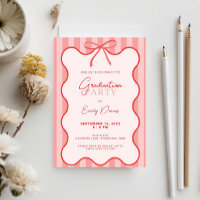 Whimsical Retro Border Grad Party