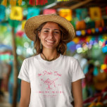 Whimsical Retro Doodle | Bachelorette Weekend T-Shirt<br><div class="desc">The perfect bachelorette shirts for your entire bridal party! The perfect way for your crew to get all the attention everywhere you and your gals go! Can be customised for bridesmaids, groomsman, mother of the bride, etc. Great for bachelor parties too! These designs can be personalised for your special occasion...</div>