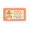 Whimsical Retro Polka Dot Bakery Business Card