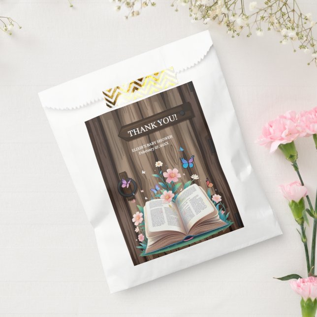 Whimsical Rustic Storybook Baby Shower Favour Bags (Sealed)