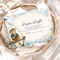 Whimsical Sailor Bear Diaper Raffle
